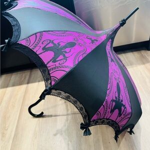 Purple Octopus Umbrella